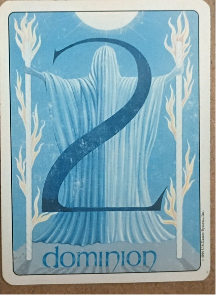 Blue Dominion card